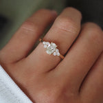 2 CT Round Halo & Pave Lab Grown Diamond Engagement Ring