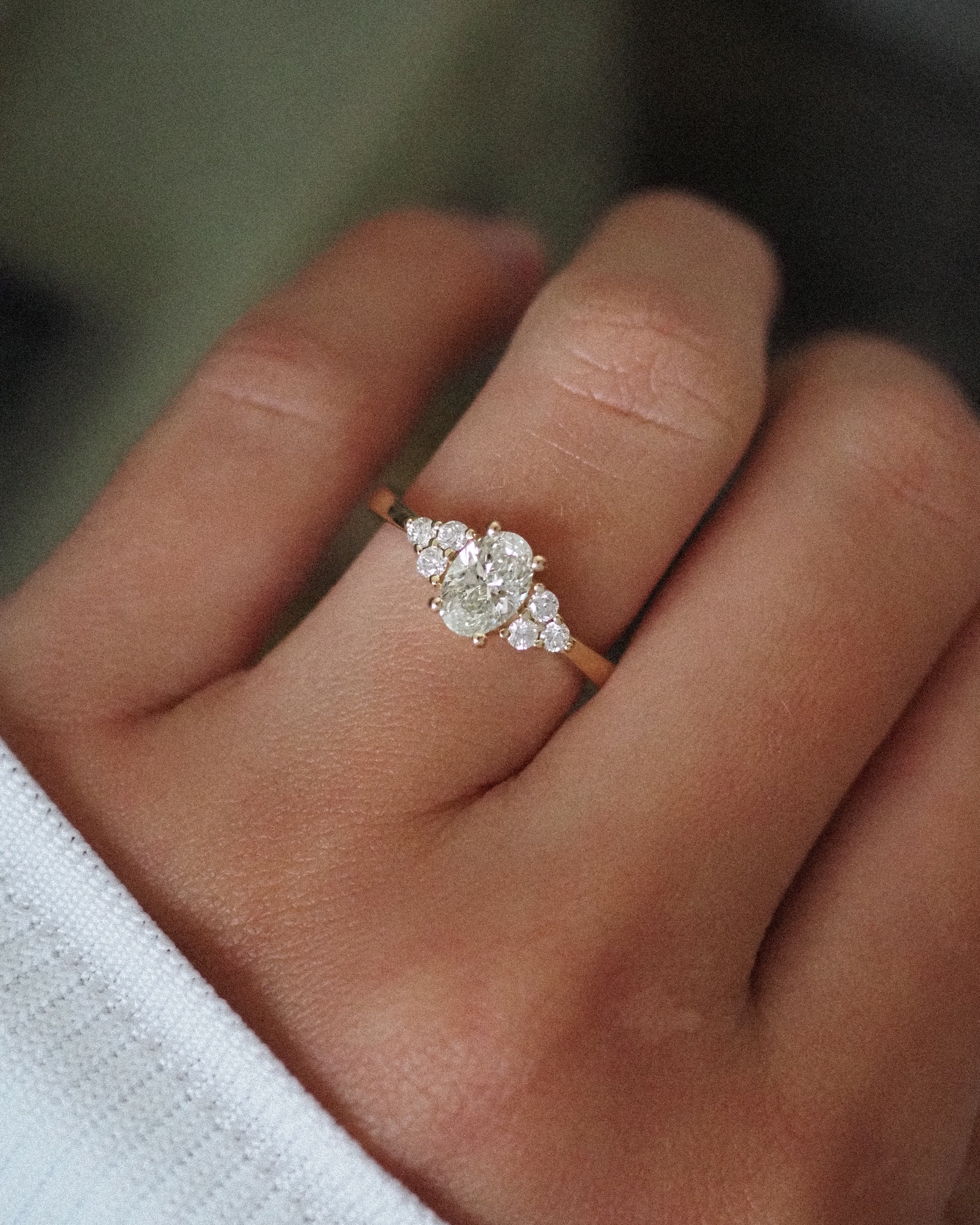 2 CT Round Halo & Pave Lab Grown Diamond Engagement Ring