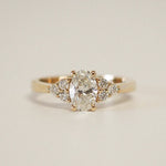 2 CT Round Halo & Pave Lab Grown Diamond Engagement Ring