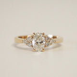 2 CT Round Halo & Pave Lab Grown Diamond Engagement Ring