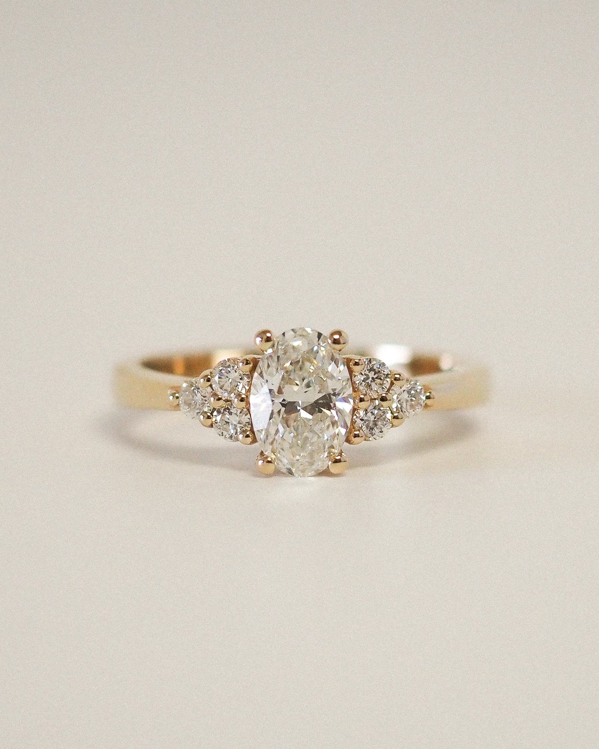 2 CT Round Halo & Pave Lab Grown Diamond Engagement Ring