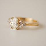 2 CT Round Halo & Pave Lab Grown Diamond Engagement Ring