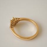 2 CT Round Halo & Pave Lab Grown Diamond Engagement Ring