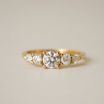 2 CT Round Halo & Pave Lab Grown Diamond Engagement Ring