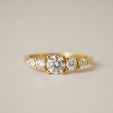 2 CT Round Halo & Pave Lab Grown Diamond Engagement Ring