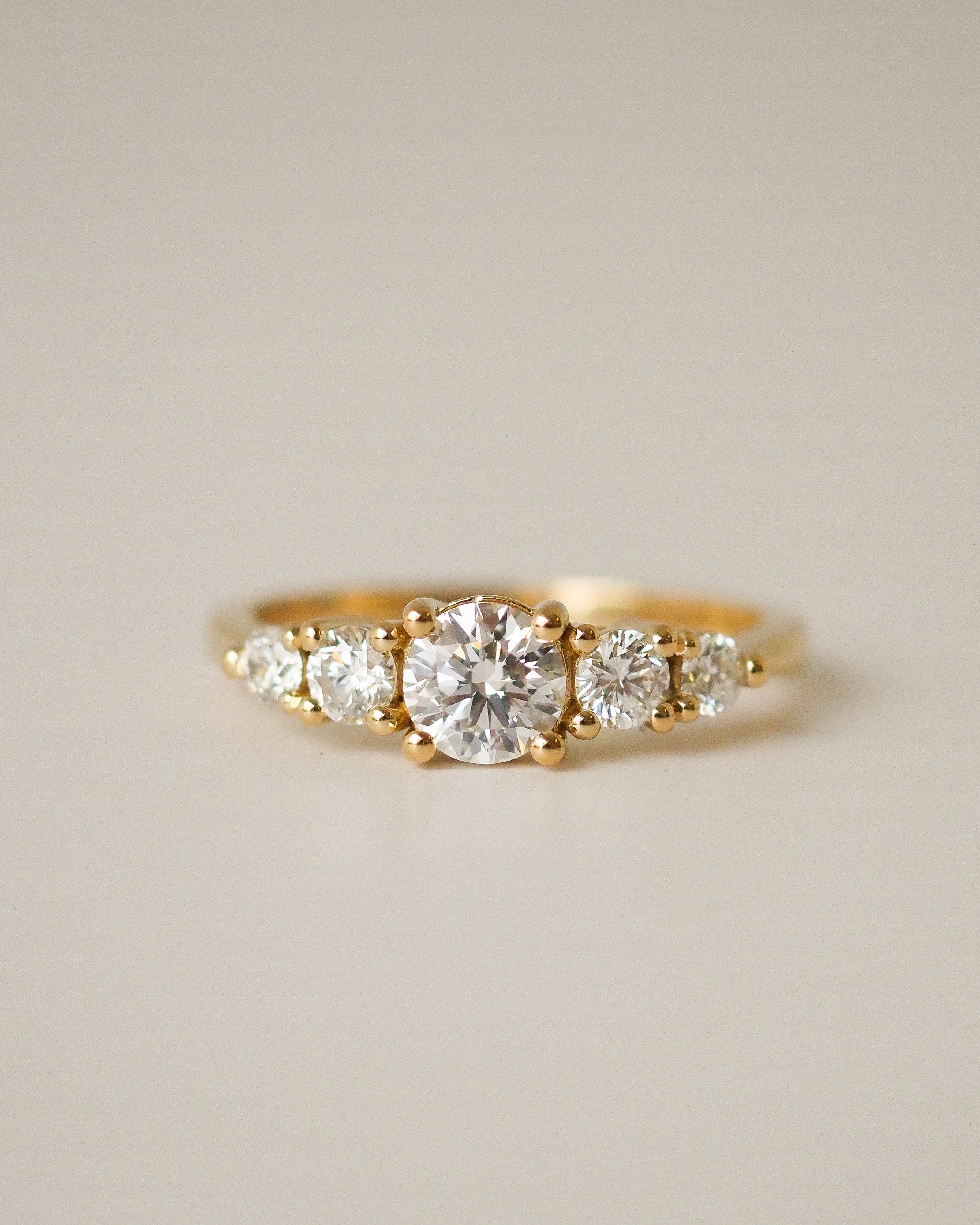 2 CT Round Halo & Pave Lab Grown Diamond Engagement Ring