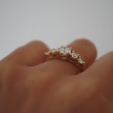 2 CT Round Halo & Pave Lab Grown Diamond Engagement Ring