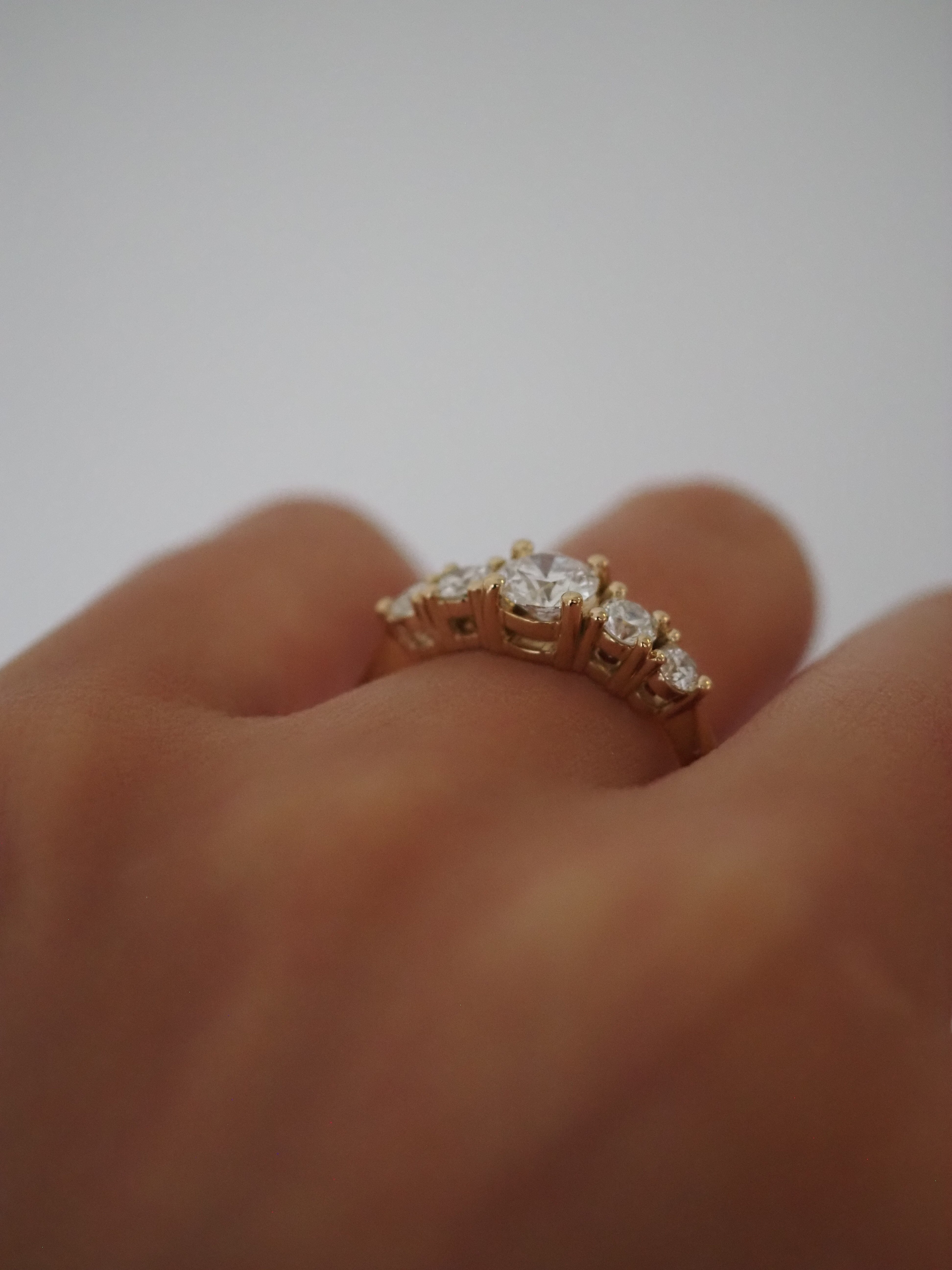 2 CT Round Halo & Pave Lab Grown Diamond Engagement Ring