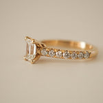2 CT Round Halo & Pave Lab Grown Diamond Engagement Ring