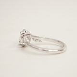 2 CT Round Halo & Pave Lab Grown Diamond Engagement Ring