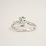2 CT Round Halo & Pave Lab Grown Diamond Engagement Ring