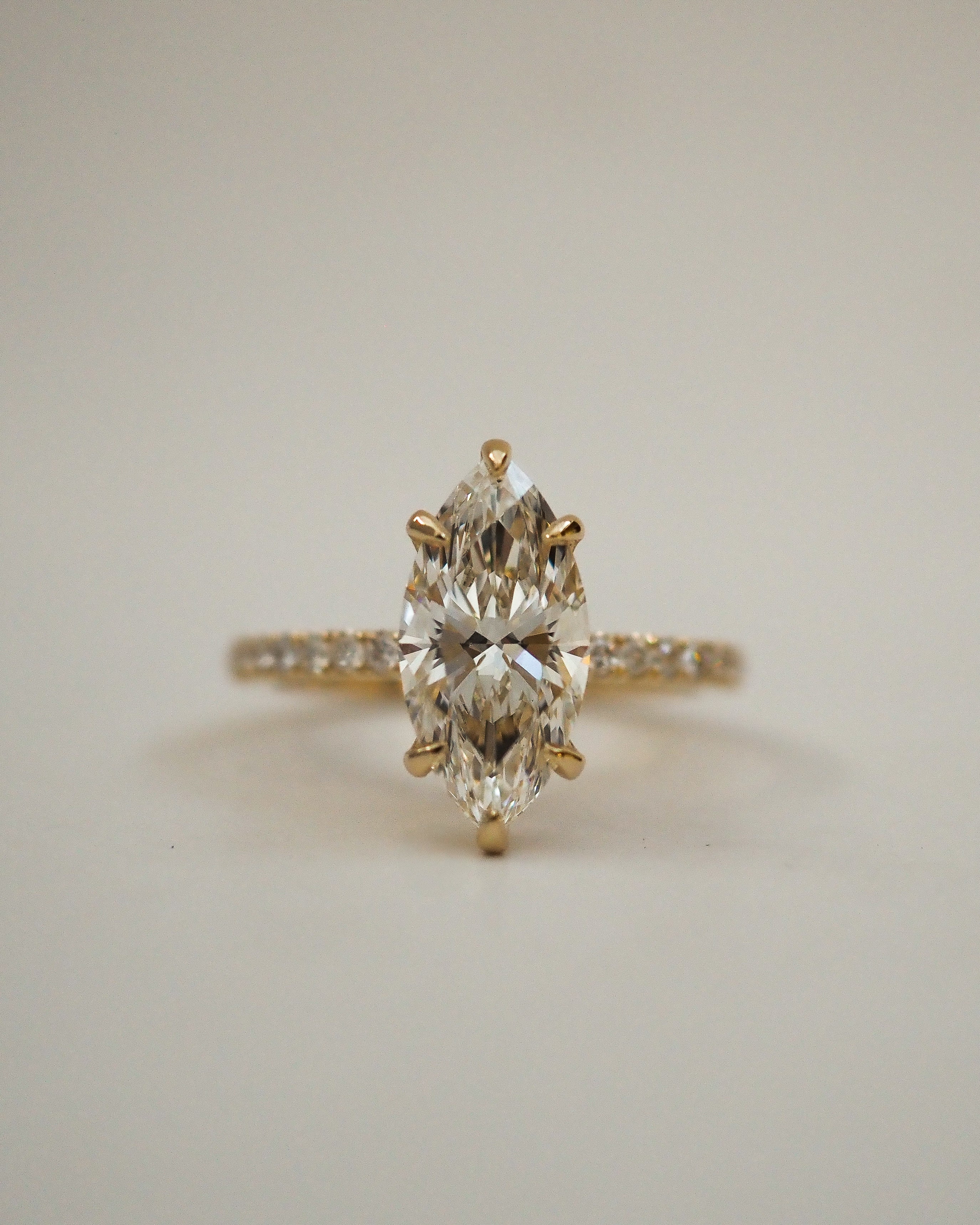 2 CT Round Halo & Pave Lab Grown Diamond Engagement Ring