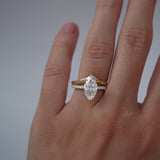 2 CT Round Halo & Pave Lab Grown Diamond Engagement Ring