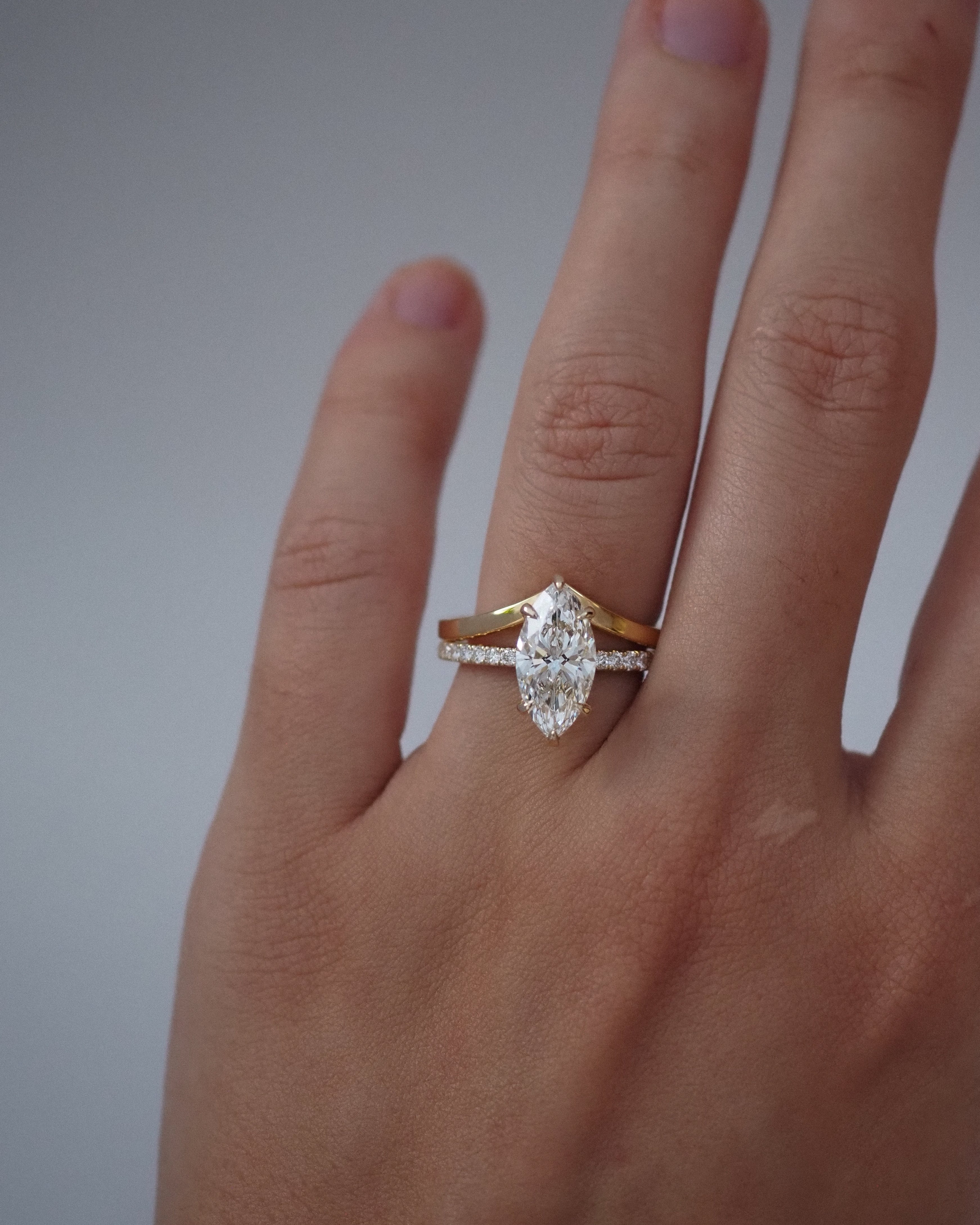 2 CT Round Halo & Pave Lab Grown Diamond Engagement Ring
