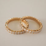 0.3 TCW Round Half Eternity Lab Grown Diamond Wedding Band