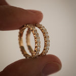 0.3 TCW Round Half Eternity Lab Grown Diamond Wedding Band