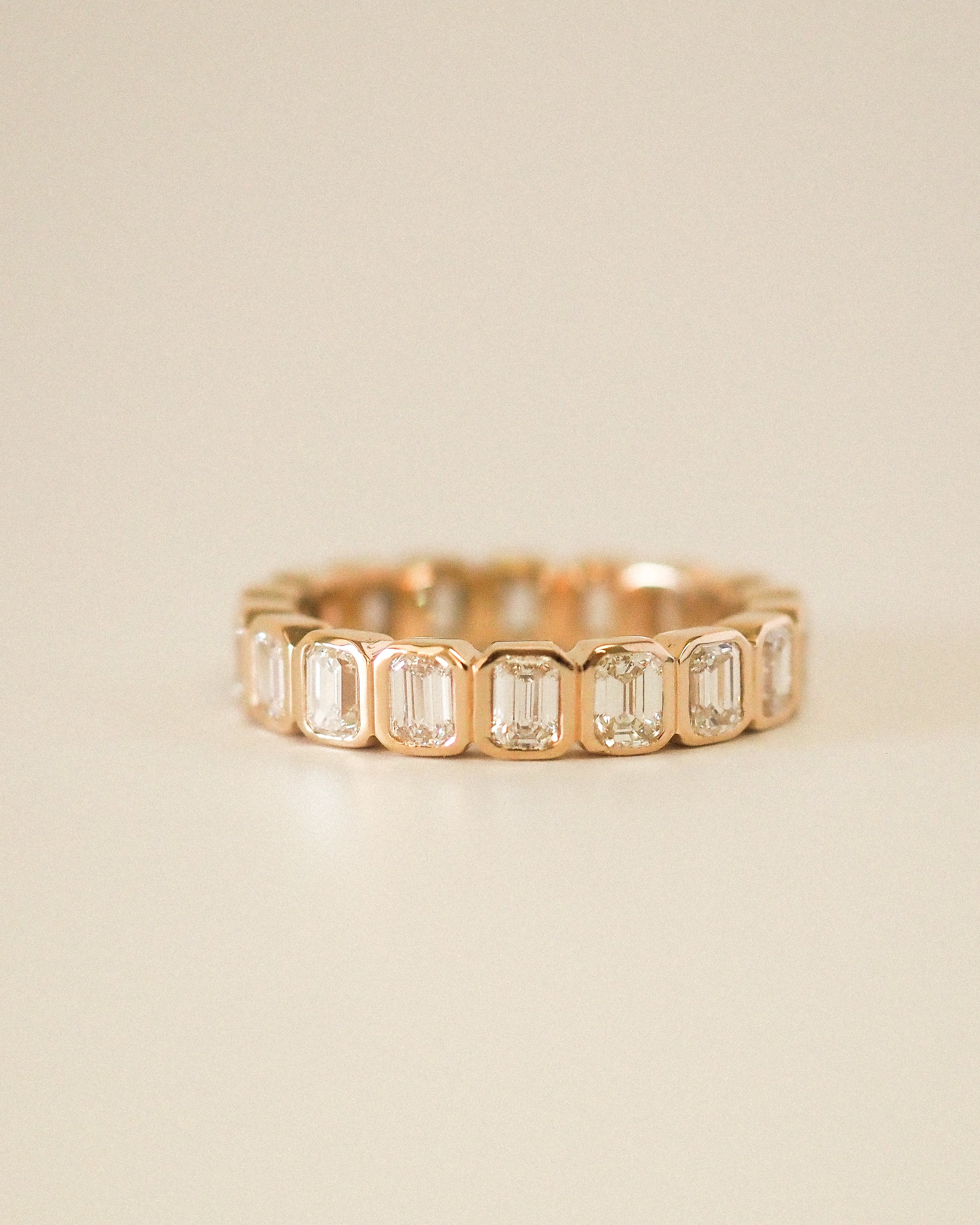 0.3 TCW Round Half Eternity Lab Grown Diamond Wedding Band