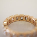 0.3 TCW Round Half Eternity Lab Grown Diamond Wedding Band