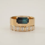 0.3 TCW Round Half Eternity Lab Grown Diamond Wedding Band
