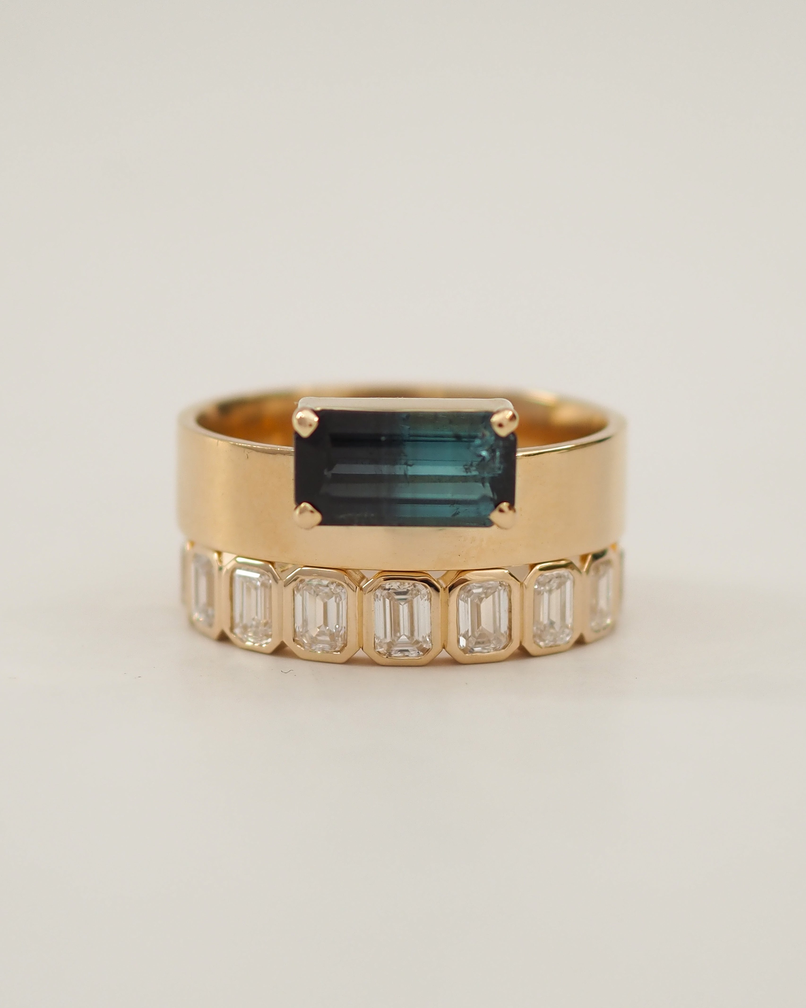 0.3 TCW Round Half Eternity Lab Grown Diamond Wedding Band