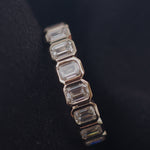 0.3 TCW Round Half Eternity Lab Grown Diamond Wedding Band