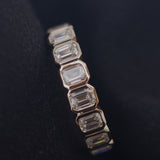 0.3 TCW Round Half Eternity Lab Grown Diamond Wedding Band