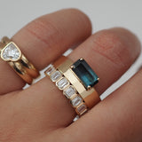 0.3 TCW Round Half Eternity Lab Grown Diamond Wedding Band