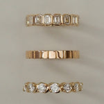 0.3 TCW Round Half Eternity Lab Grown Diamond Wedding Band
