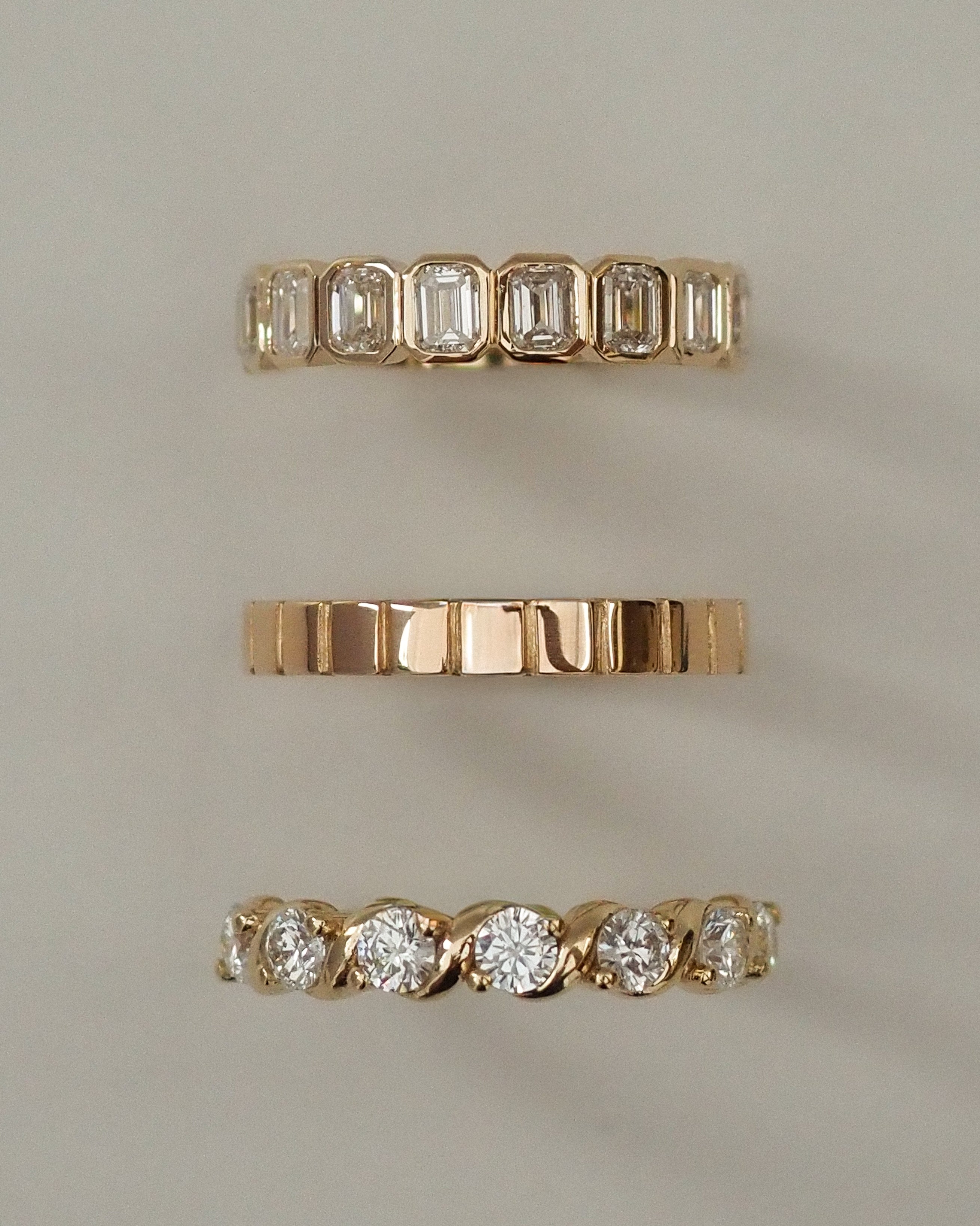 0.3 TCW Round Half Eternity Lab Grown Diamond Wedding Band