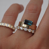 0.3 TCW Round Half Eternity Lab Grown Diamond Wedding Band