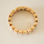 0.3 TCW Round Half Eternity Lab Grown Diamond Wedding Band