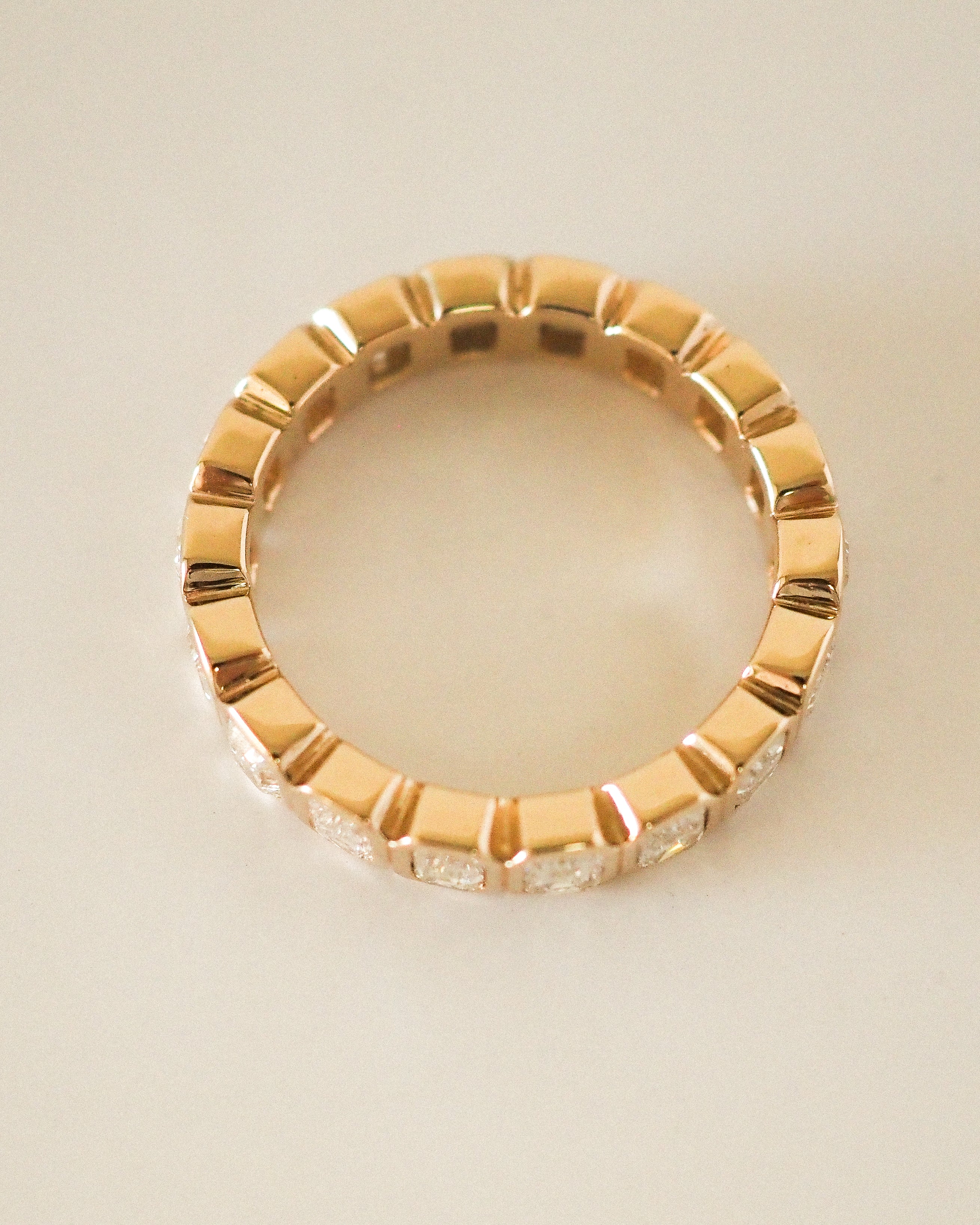 0.3 TCW Round Half Eternity Lab Grown Diamond Wedding Band