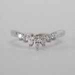 0.3 TCW Round Half Eternity Lab Grown Diamond Wedding Band