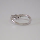 0.3 TCW Round Half Eternity Lab Grown Diamond Wedding Band