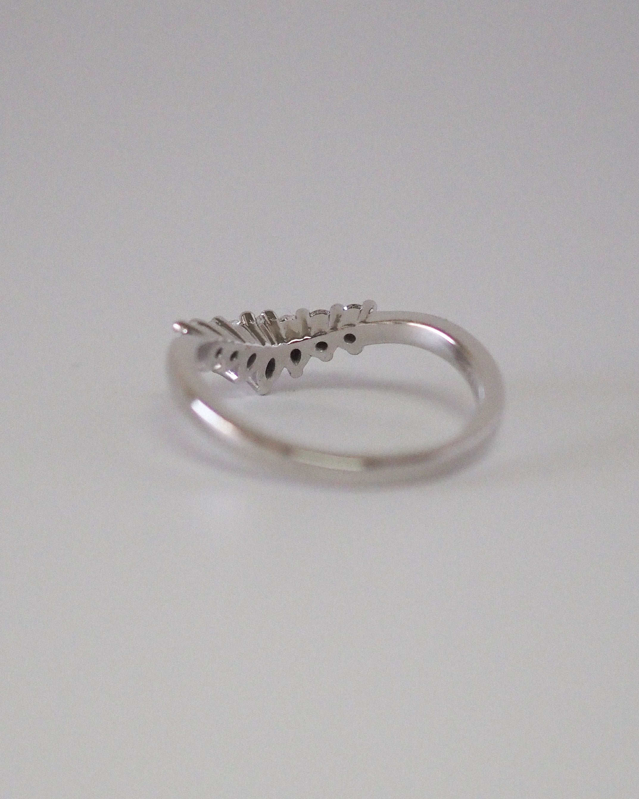 0.3 TCW Round Half Eternity Lab Grown Diamond Wedding Band