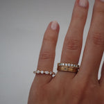 0.3 TCW Round Half Eternity Lab Grown Diamond Wedding Band