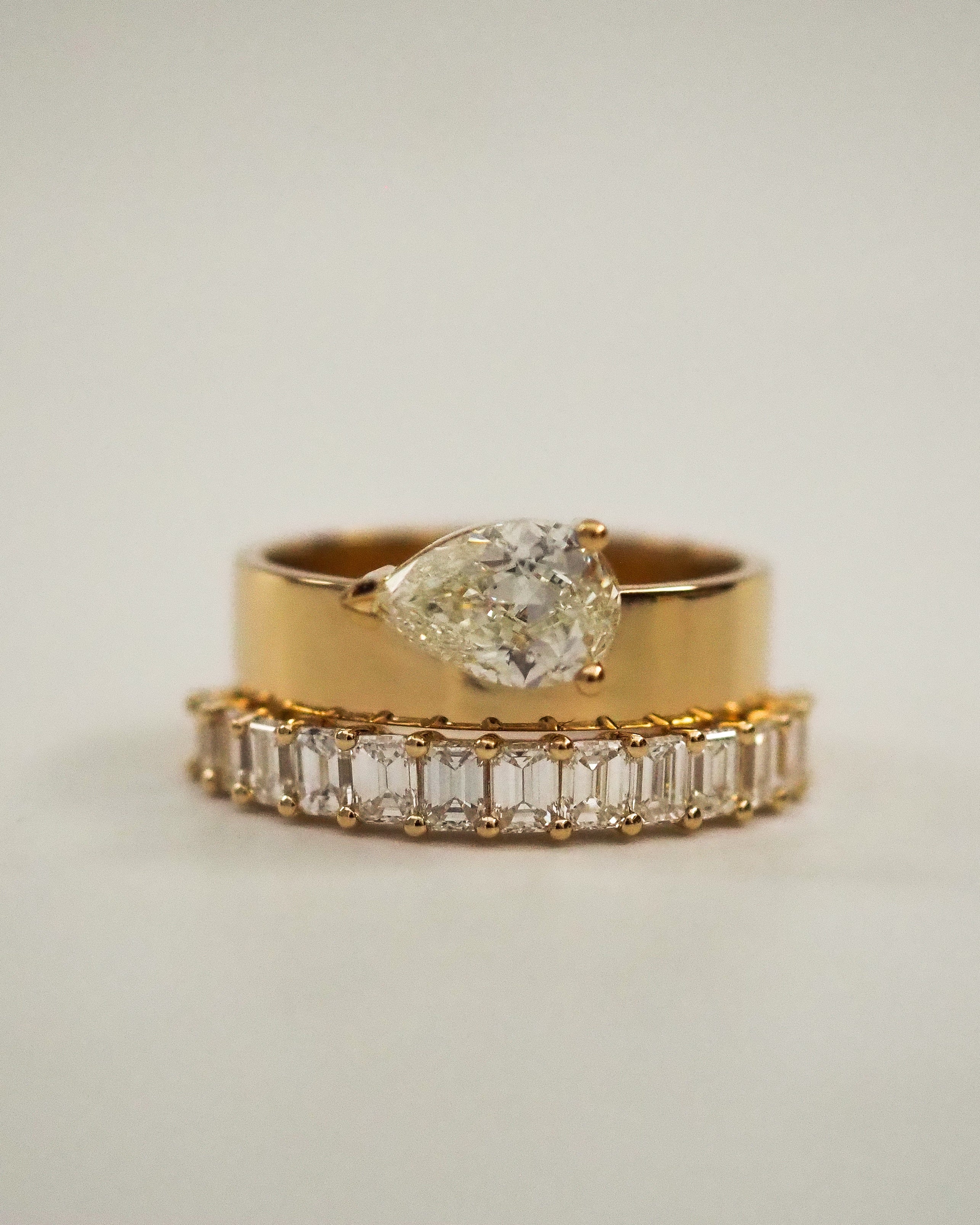 0.3 TCW Round Half Eternity Lab Grown Diamond Wedding Band