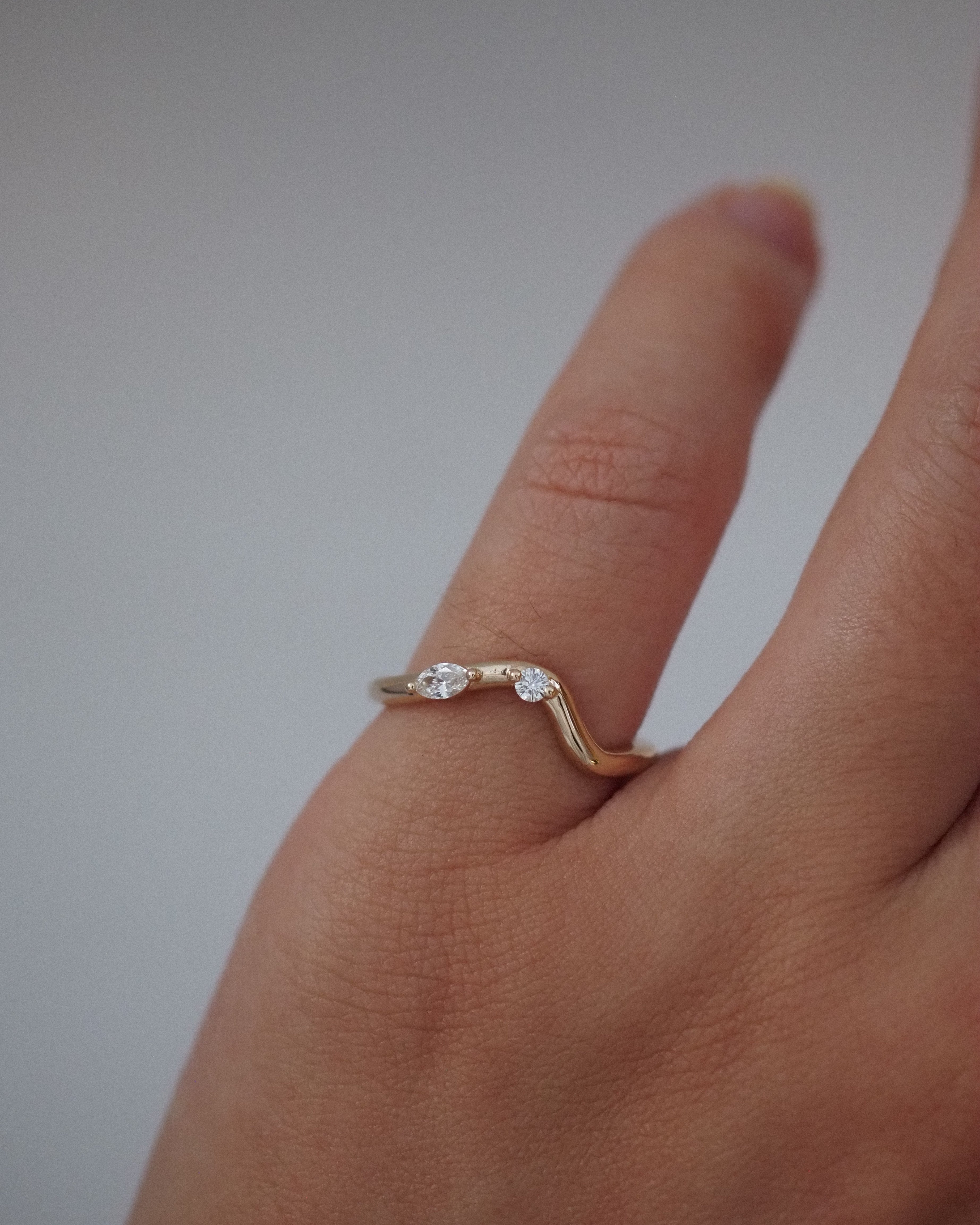 0.3 TCW Round Half Eternity Lab Grown Diamond Wedding Band