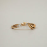 0.3 TCW Round Half Eternity Lab Grown Diamond Wedding Band