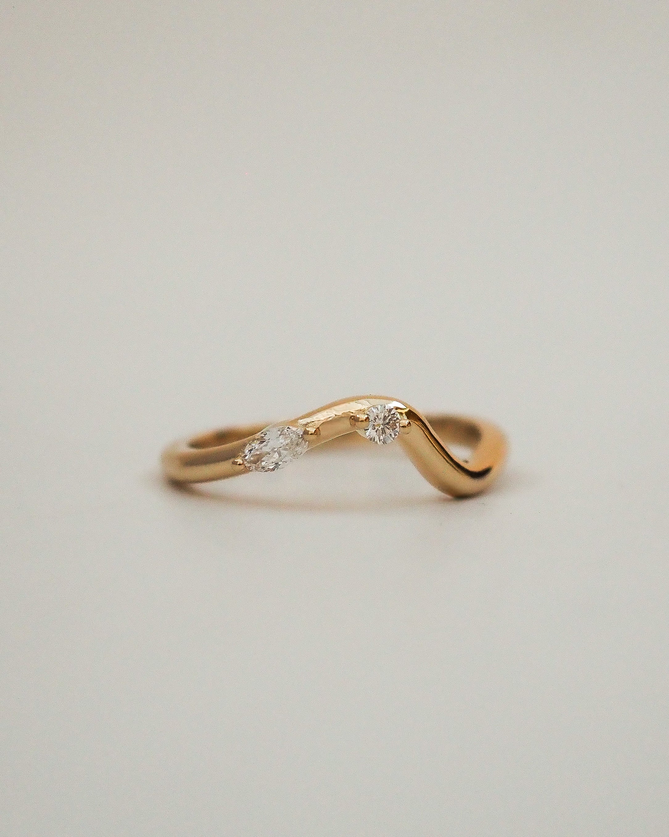 0.3 TCW Round Half Eternity Lab Grown Diamond Wedding Band