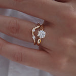 0.3 TCW Round Half Eternity Lab Grown Diamond Wedding Band