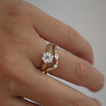 0.3 TCW Round Half Eternity Lab Grown Diamond Wedding Band