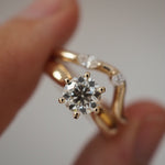 0.3 TCW Round Half Eternity Lab Grown Diamond Wedding Band