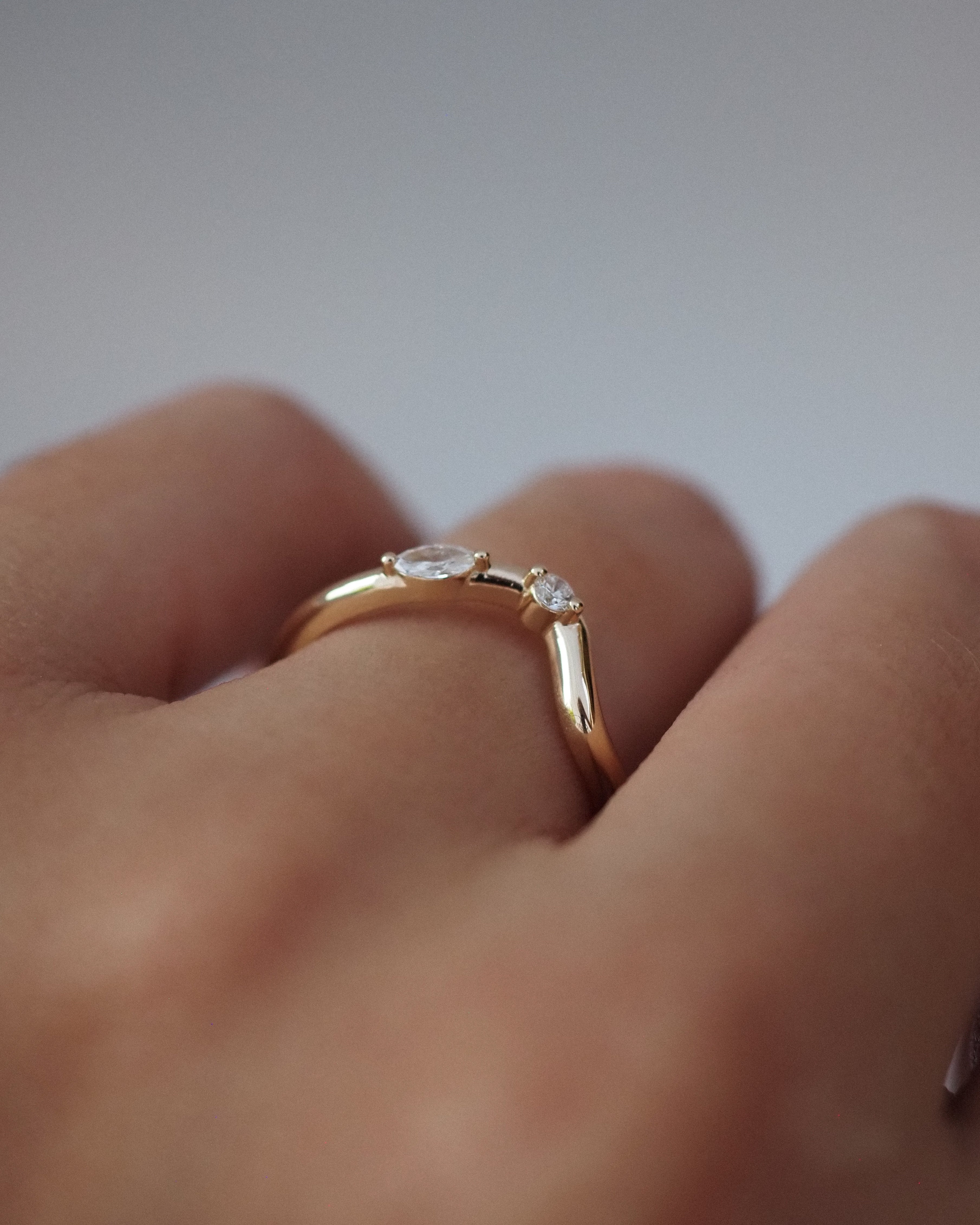 0.3 TCW Round Half Eternity Lab Grown Diamond Wedding Band
