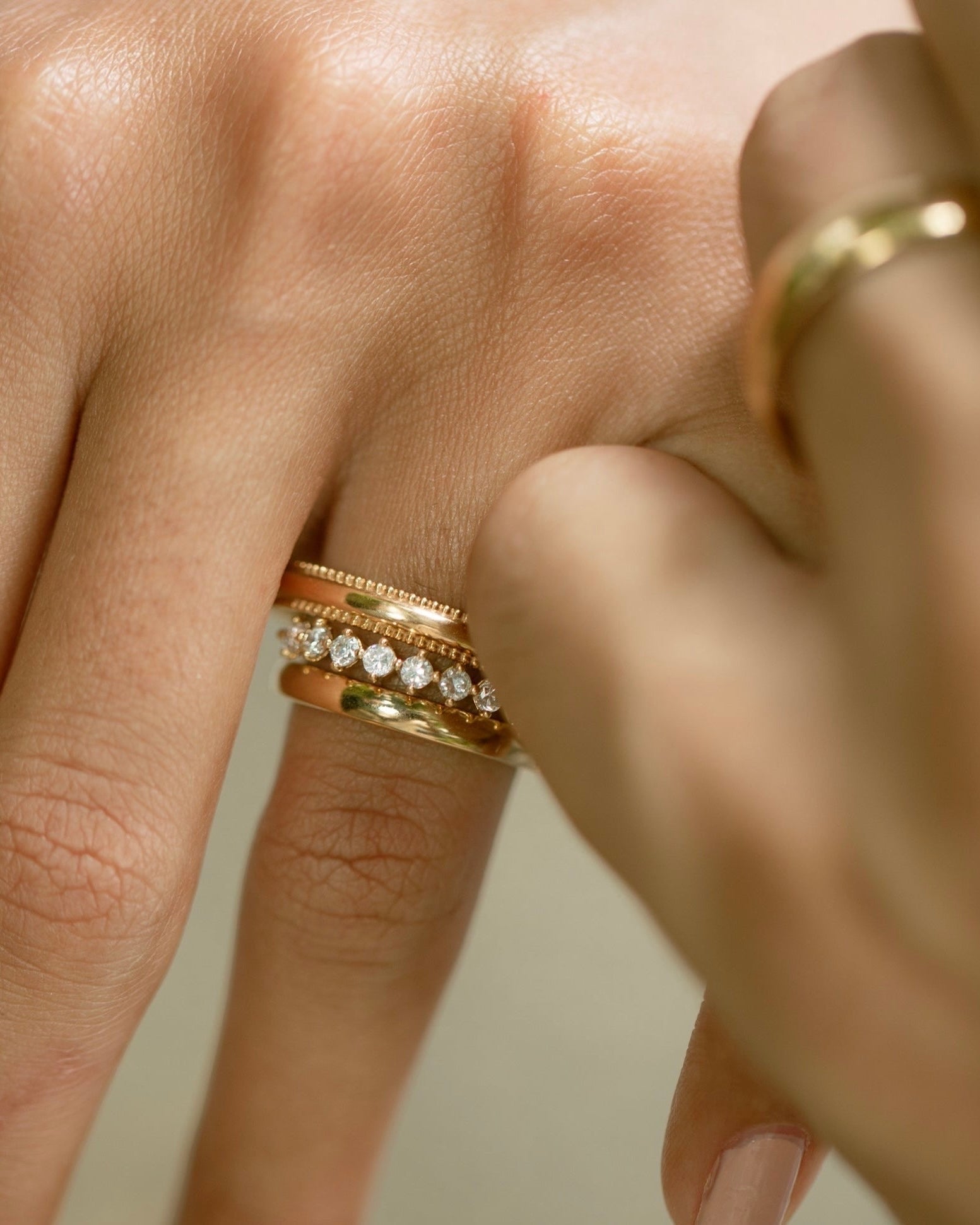 0.3 TCW Round Half Eternity Lab Grown Diamond Wedding Band