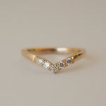 0.3 TCW Round Half Eternity Lab Grown Diamond Wedding Band