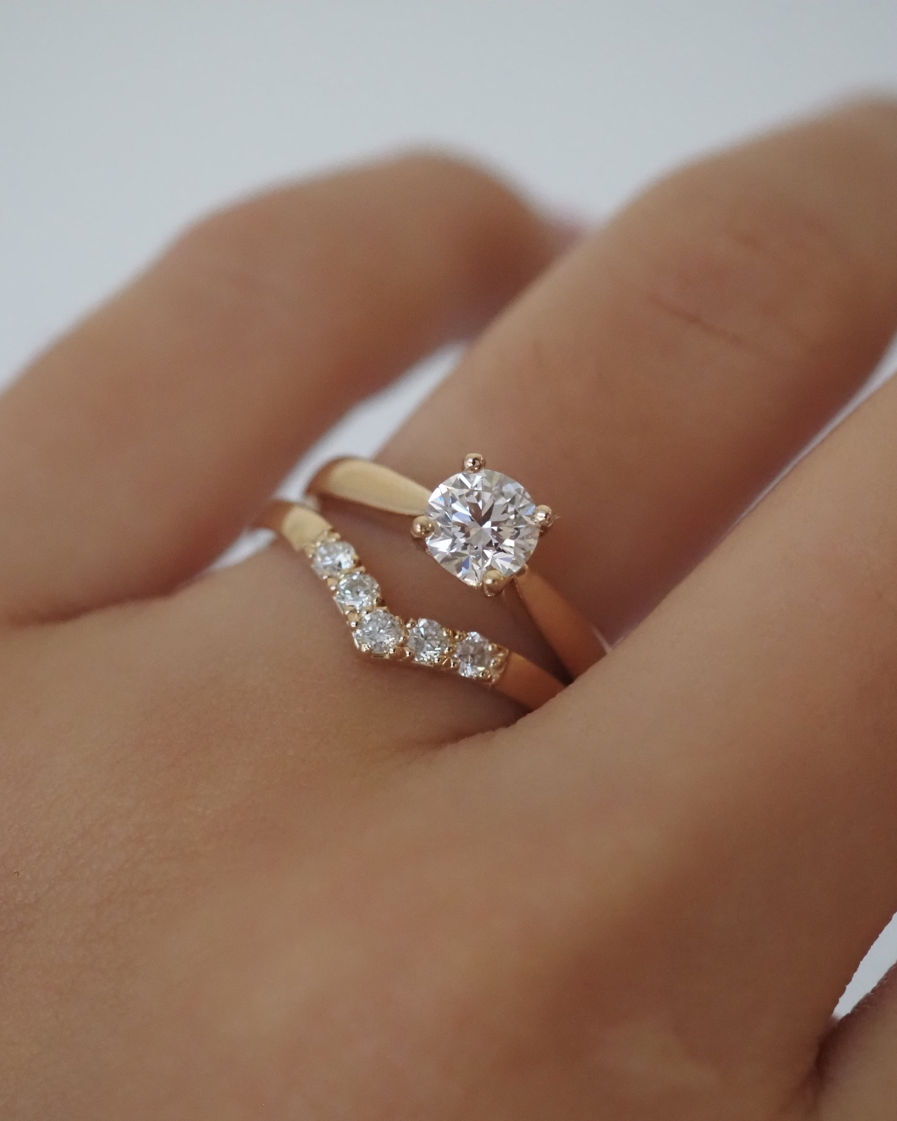 0.3 TCW Round Half Eternity Lab Grown Diamond Wedding Band