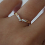 0.3 TCW Round Half Eternity Lab Grown Diamond Wedding Band