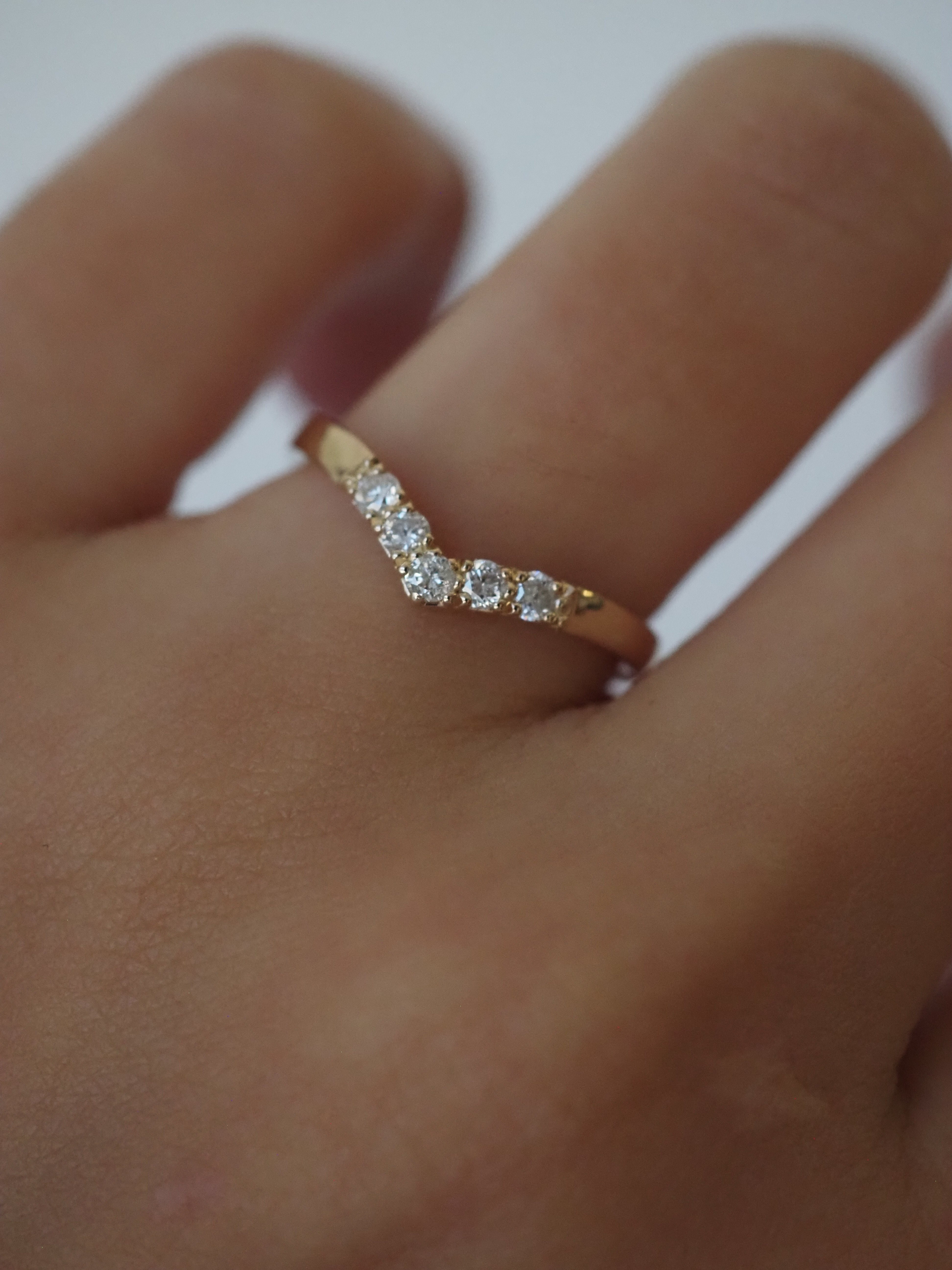 0.3 TCW Round Half Eternity Lab Grown Diamond Wedding Band