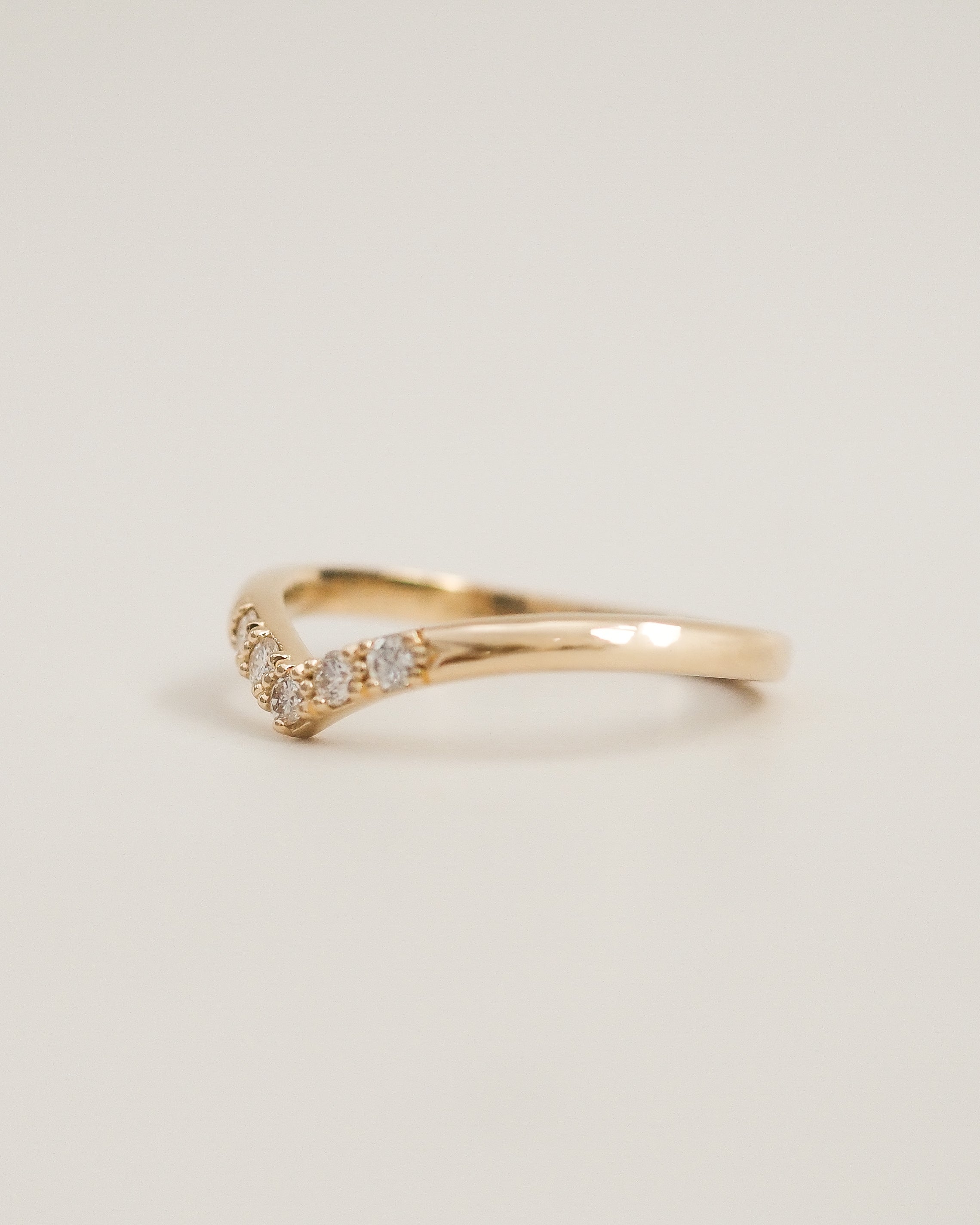0.3 TCW Round Half Eternity Lab Grown Diamond Wedding Band